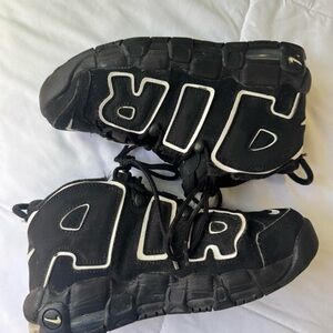 Nike Kids Black and White Air Sneakers